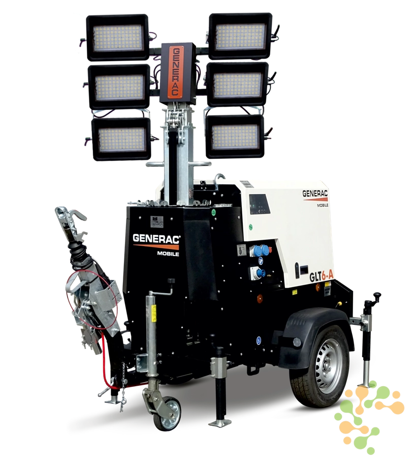 GLT6-A – Compact Six-Lamp LED Lighting Tower