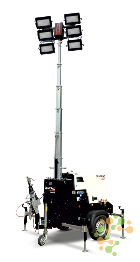 GLT6-A – Compact Six-Lamp LED Lighting Tower - Image 2
