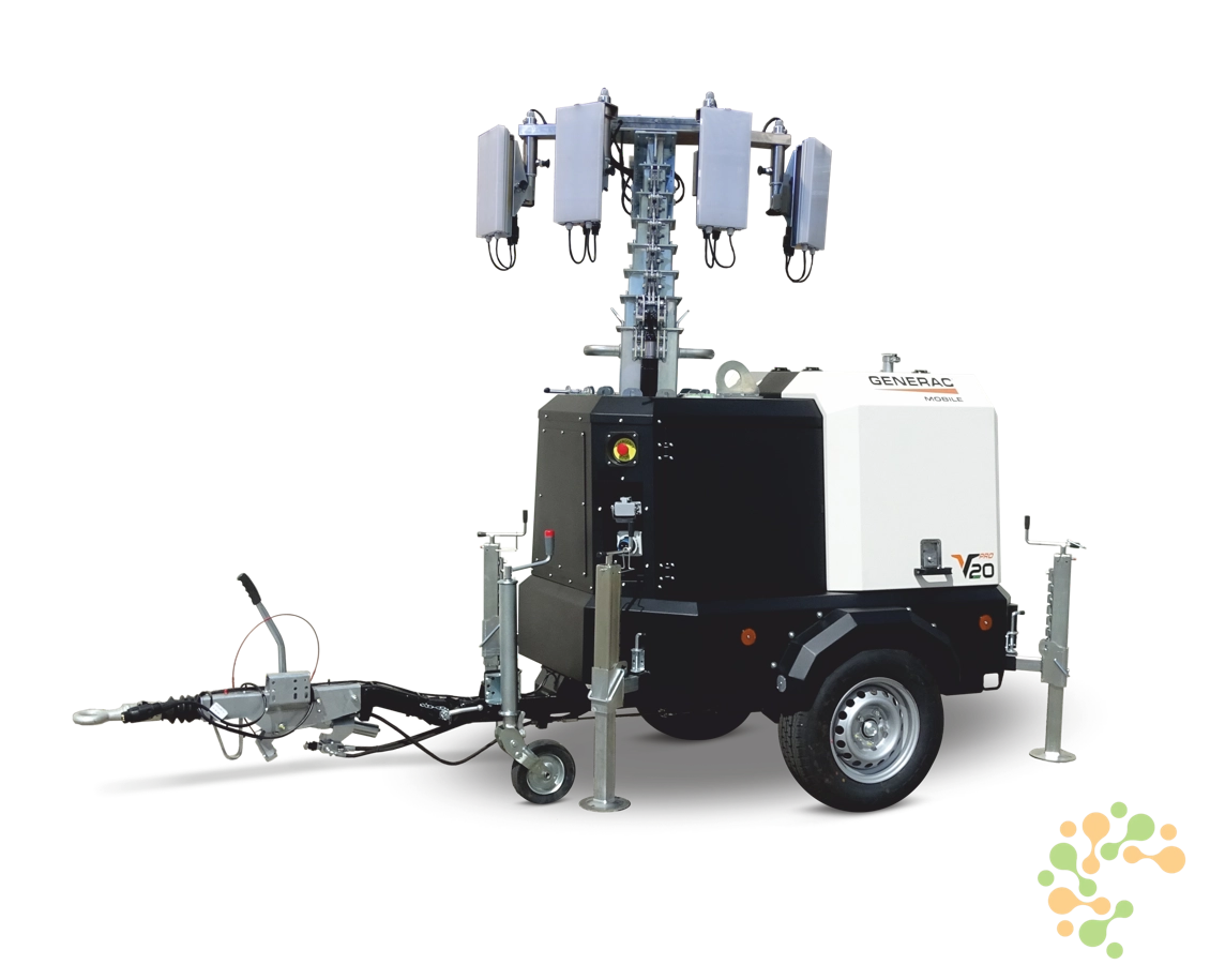 V20 PRO Hybrid Lighting Tower